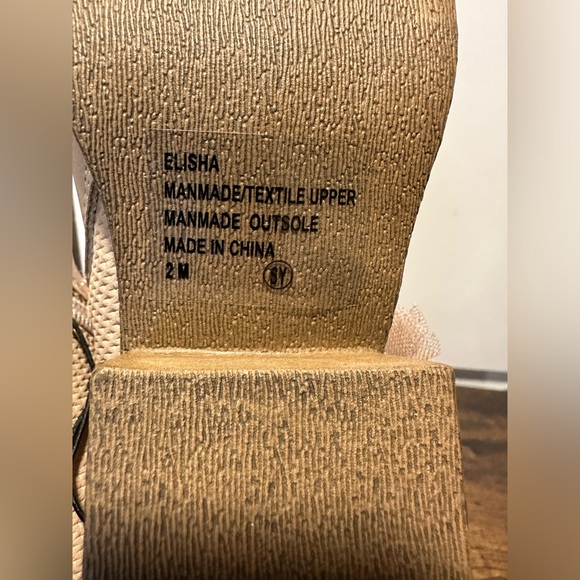 Pop Little/Big Girls Blush Elisha Block Heel Booties NWT Various Sizes - Picture 2 of 9